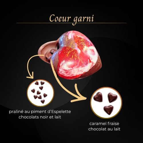 Cœur en chocolat