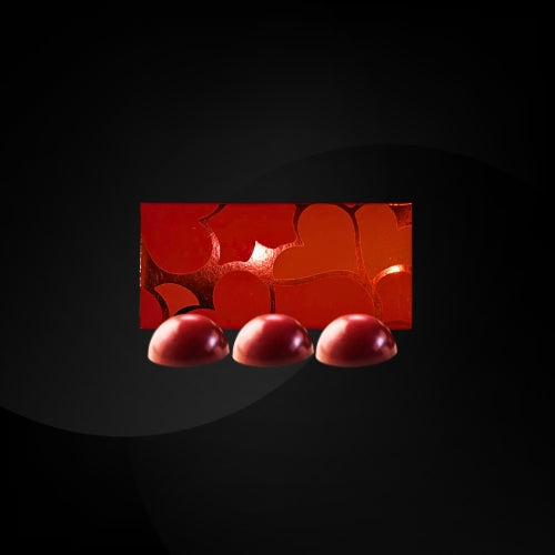 Chocolats fondants caramel fraise